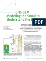 CFD-DeM - Modelling the Small - CEP - 20170938