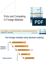 Entry and Competing in Foreign Markets