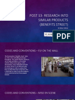 Post 13-Research Into Similar Products (Benefits Street) : by Molly Gregg