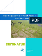 Flooding Analysis of Karst Poljes in Bosnia and Herzegovina 3152013