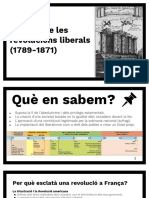 4º de ESO. Tema 2. L'Època de Les Revolucions Liberals (1789-1871) (Incompleto)