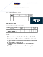 Hoja de Datos - Calibración de Vertederos y Canaleta Parshall