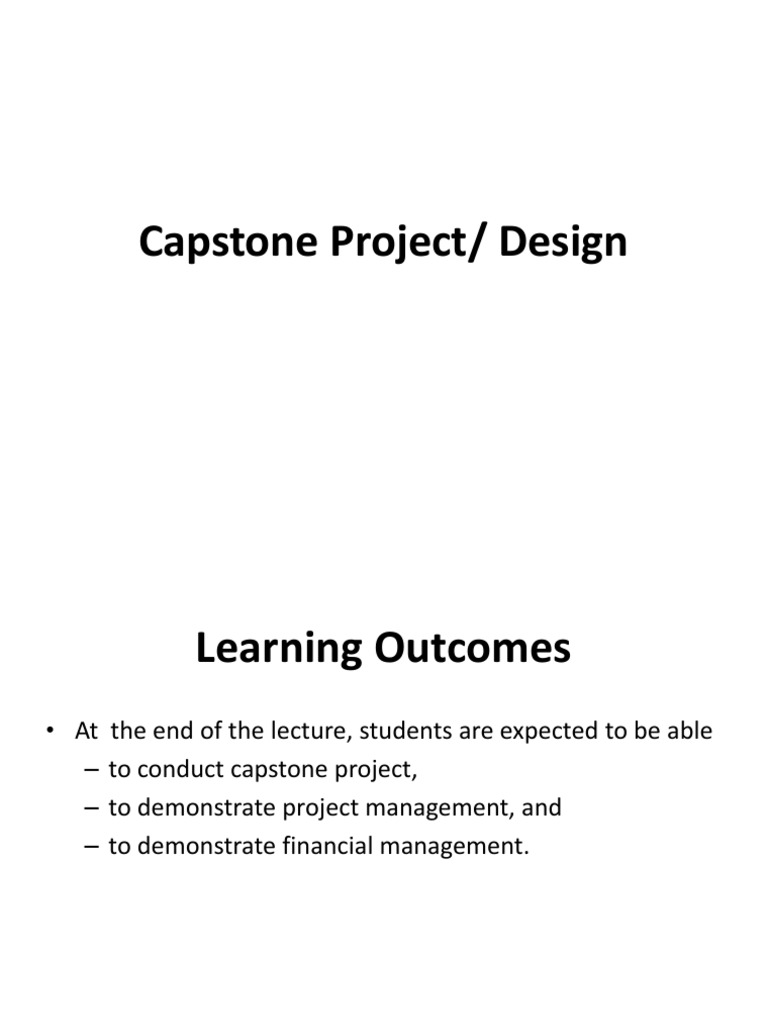 01 Capstone Project | PDF | Net Present Value | Capital Budgeting