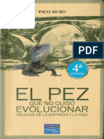El Pez Que No Quiso Evolucionar - Pearson 4 Edicion Paco Muro