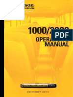 1000 2000 Operators Manual