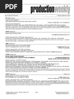 Download Production Weekly  Issue 1063  Thursday October 5 2017  233 Listings  49 Pages by Production Weekly SN360686258 doc pdf