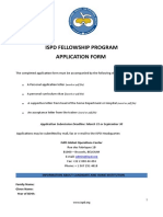 ISPD Fellowship Application Form
