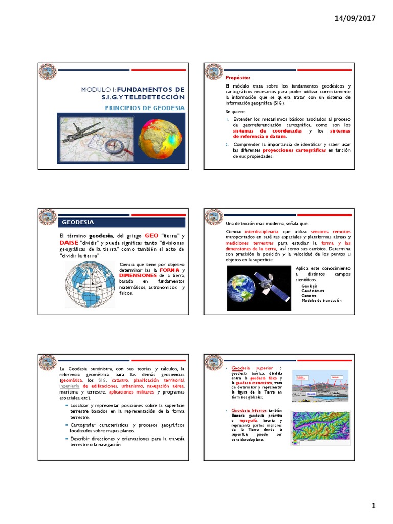 01 Ppt Geodesia Geodesia Mapa