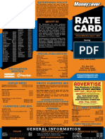 Rate Card Brochure