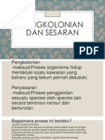 Pengkolonian Dan Sesaran