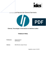 2- Ciencia, Tecnología e Innovación en América Latina