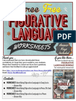 Figurative Language Worksheets