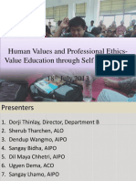 Human Values and Professional Ethics - Value Education-SLhamo