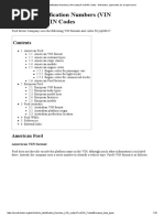 Download Vehicle Identification Numbers VIN Codes_Ford_VIN Codes - Wikibooks Open Books for an Open World by jilavaboy SN360698314 doc pdf