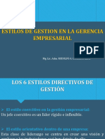 Estilos de Gestion en La Gerencia Empresarial