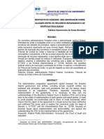 Convênios Administrativos Federais Uma Abordagem Sobre PDF