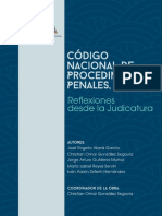 Código Nacional de Procedimientos Penales. Reflexiones Desde La Judicatura.