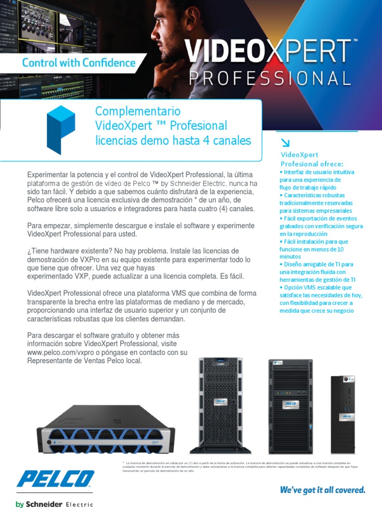 VXPro Demo License Promotion PDF Software Ingeniería Informática