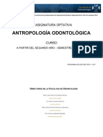 Antropologia Odontologica