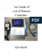 QN-H618 Remote Master User Manual 