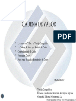 Tema 8 Cadena de Valor