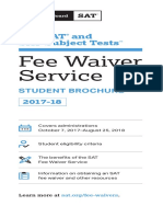 SAT Fee Voucher