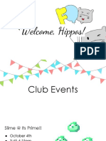 Welcome, Hippos!