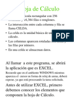 Excel y Sus Partes