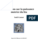 Réflexions Sur La Puissance Motrice Du Feu