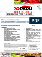 Expo Peru Norte 2017 Info