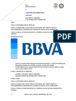 Plan marketing BBVA 5 etapas