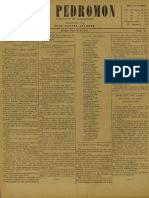 Periódico El Pedromon. Periódico de caricaturas. N° 49, Año I, Sábado 29.Jun.1901