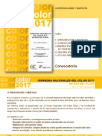 ColorMdP2017 Convocatoria