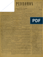 Periódico El Pedromon. Periódico de caricaturas. N° 50, Año I, Miércoles 03.Jul.1901