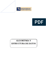 MaterialEstudio - Algoritmia y Estructura de Datos PDF