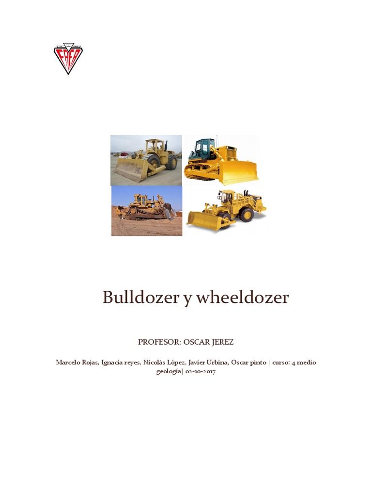 Bulldozer y Wheeldozer | PDF | Camión | La carretera