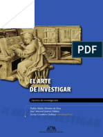 El Arte de Investigar Pablo Mejia Jose M Juarez 386 PDF