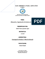 Planeación y Organización de La Fuerza de Ventas