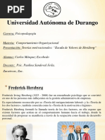 Presentación Teoria de Herzberg