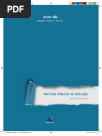 PEDAGOGI MOD 5 VOL 6 Politicas Publicas Da Educacao