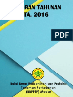 Laporan Tahunan BBPPTP Medan Tahun 2016