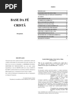 Base Da Fé Crista