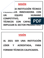 Visión de Trabajo