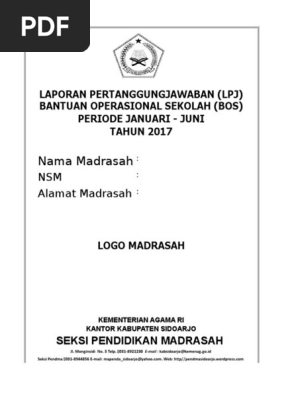Contoh Lpj Bos 2017 1