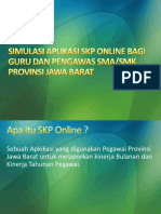 Sosialisasi SKP Guru Kab Kota