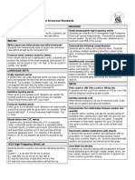 K Checklist Parent Document