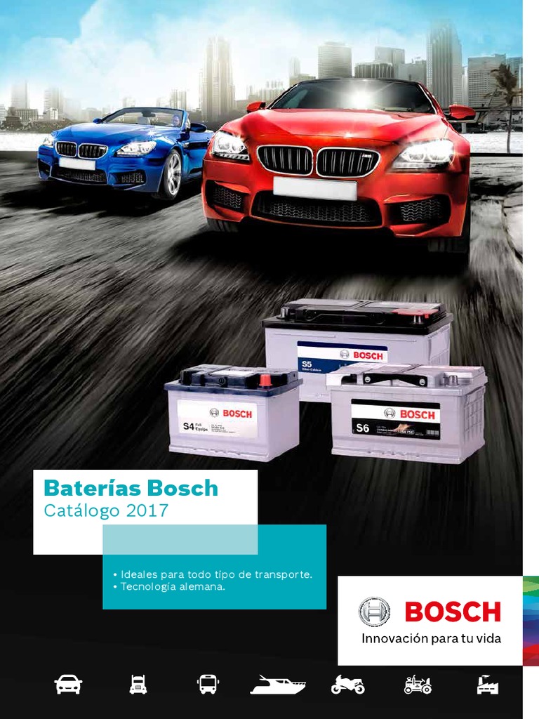 Cargador de batería BOSCH 6/12V c3 - Chile Baterías