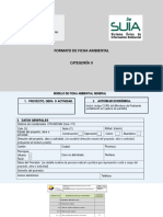 Ficha Ambiental