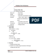 Pembuatan Pereaksi Instrumen