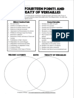 fourteen points-treaty of versailles